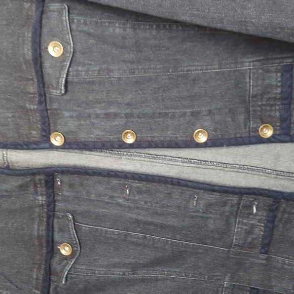 Jones new york  strech jean jacket womens size XL - Picture 3 of 8